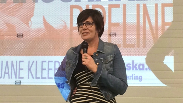 Jane Kleeb, an activist leading the anti-Keystone pipeline fight in Nebraska