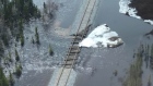 Damage to the Hudson Bay Railway