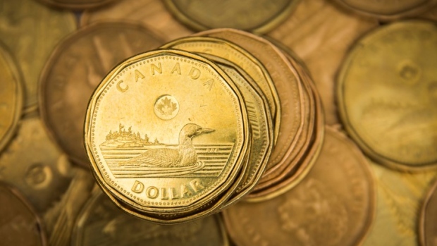 The Loonie is pictured in this illustration picture taken in Toronto January 23, 2015.