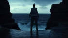 This image released by Lucasfilm shows a scene from the upcoming "Star Wars: The Last Jedi,"
