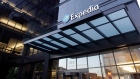 A building housing Expedia is seen in Bellevue, Washington