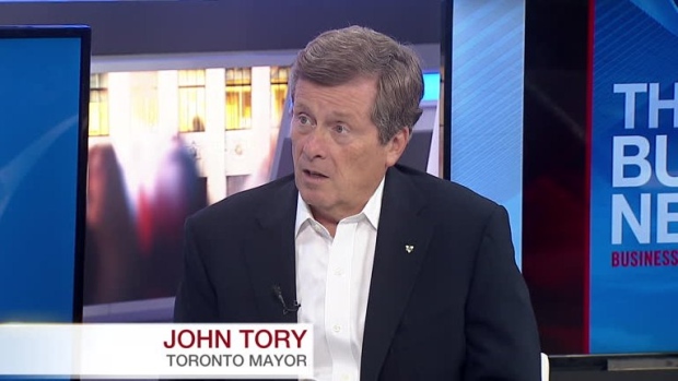 Toronto mayor John Tory