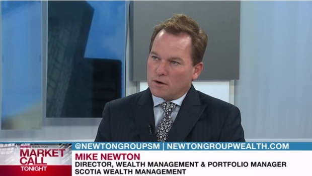 Mike Newton, director, wealth management and portfolio manager at Scotia Wealth Management 