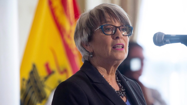New Brunswick Finance Minister Cathy Rogers