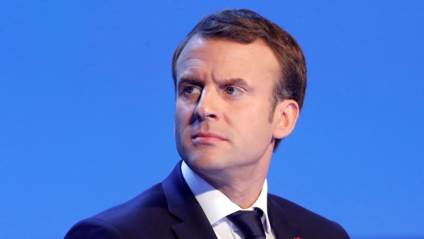 French President Emmanuel Macron, Nov. 23 2017