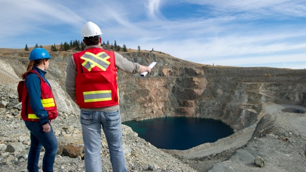 The Ajax copper and gold mine in British Columbia.