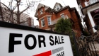 A house is seen for sale on the real estate market in Toronto, Ontario, Canada, April 9, 2009