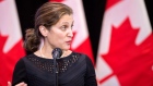 Canada's Foreign Minister Chrystia Freeland