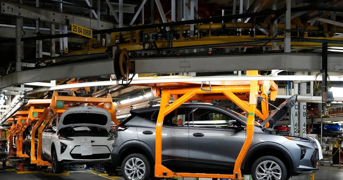 GMs kleiner Bolt EV erhält geringere Produktionsmenge