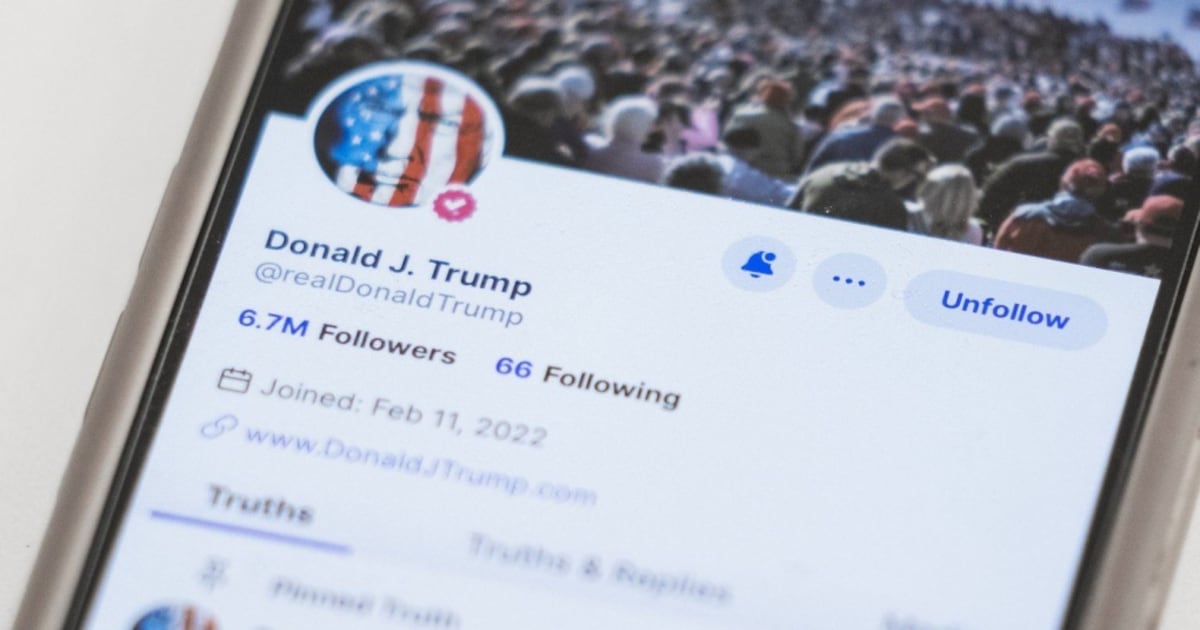 Trump media firm plans to sell high speed access to Truth Social posts ...