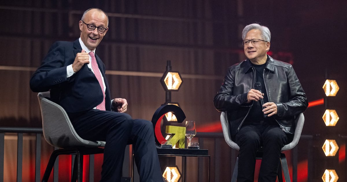 Nvidia CEO urges German manufacturers to adopt AI, saying digital tech won't replace heavy industry - BNN Bloomberg
