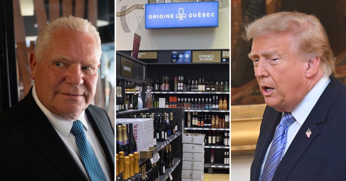 Canada, premiers push back on U.S. booze