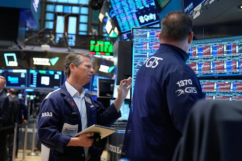 Canadian, U.S. stock markets rise as oil pares gains from earlier in the day