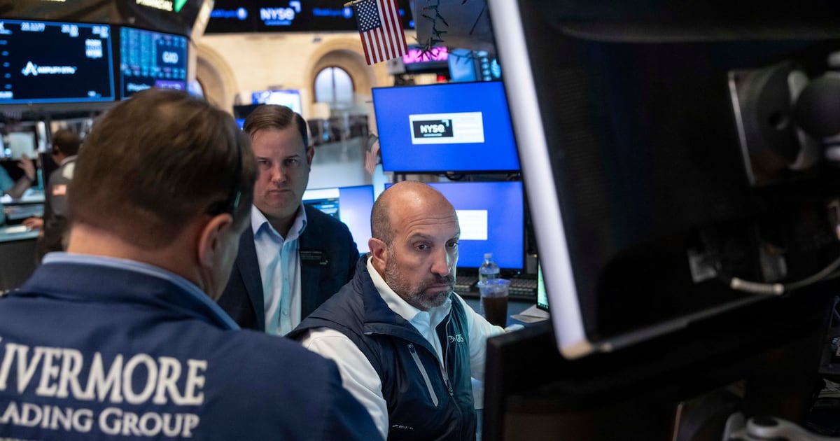 Photo: bnnbloomberg.ca Specialist James Denaro works on the floor of the New York Stock Exchange, Thursday, Aug. 27, 2026, in New York. (AP