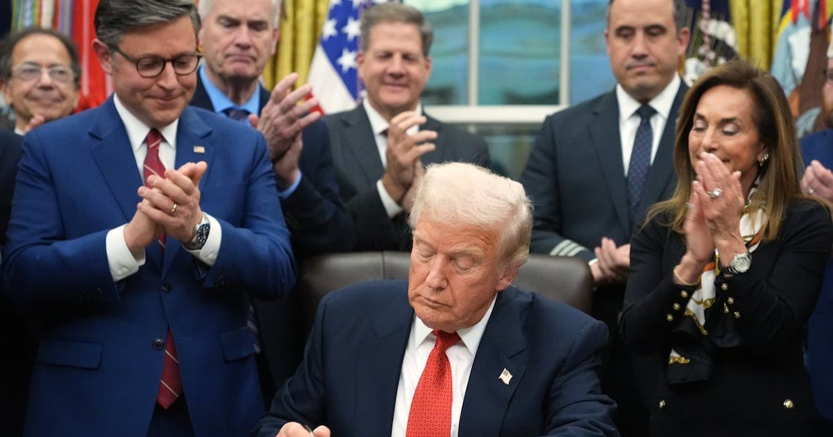 Trump signs U.S. government funding bill, ending 43-day shutdown