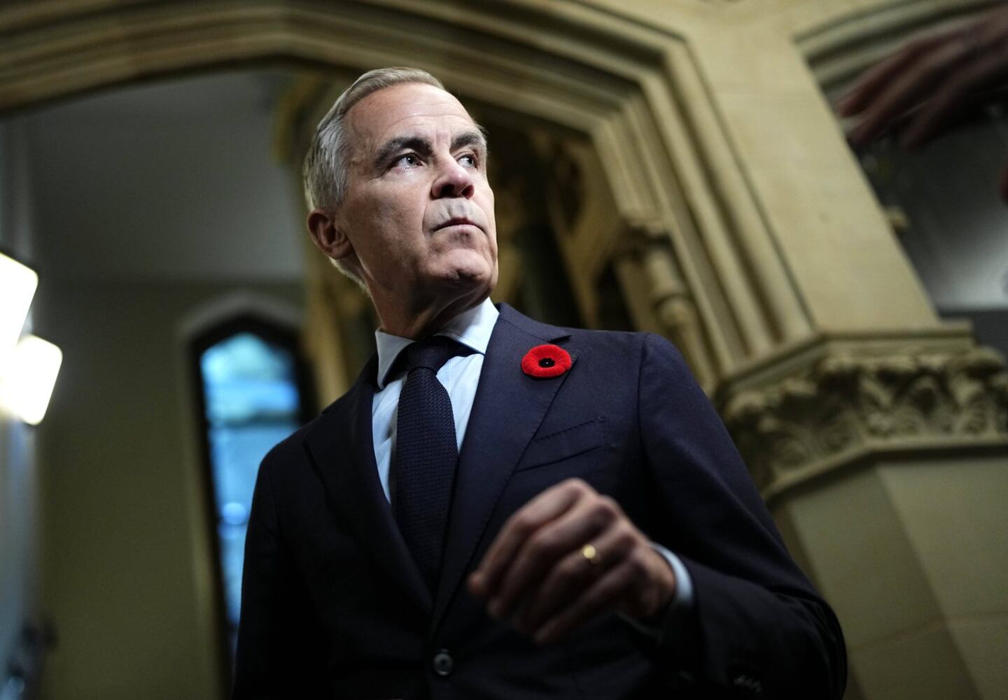Prime Minister Mark Carney speaks before a meeting of the Liberal caucus on Parliament Hill in Ottawa on Wednesday, Oct. 28, 2026. THE CANADIAN PRESS/Justin Tang Prime Minister Mark Carney speaks before a meeting of the Liberal caucus on Parliament Hill in Ottawa on Wednesday, Oct. 28, 2026. THE CANADIAN PRESS/Justin Tang