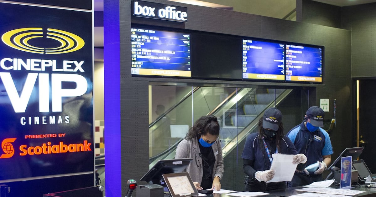 Cineplex reports $29.5M March box office, down from $59.2M a year ago