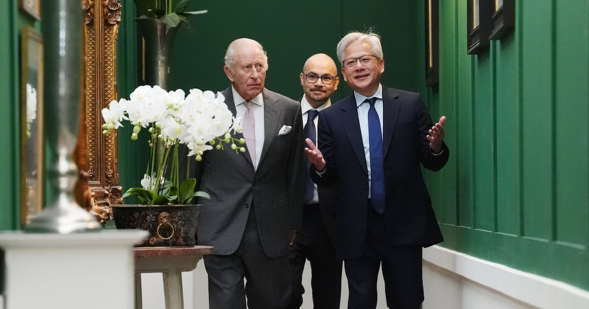König Charles trifft sich mit führenden Köpfen der künstlichen Intelligenz ...
