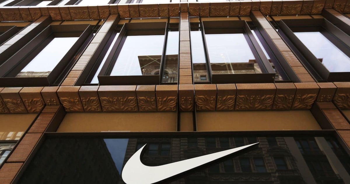 Nike’s falling share price puts its Dow seat in jeopardy