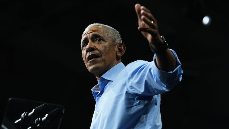 Barack Obama mocks tariff war with Canada as U.S. midterms approach