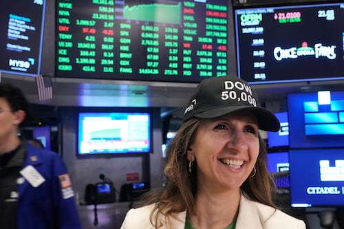Dow hits first intraday record high since February