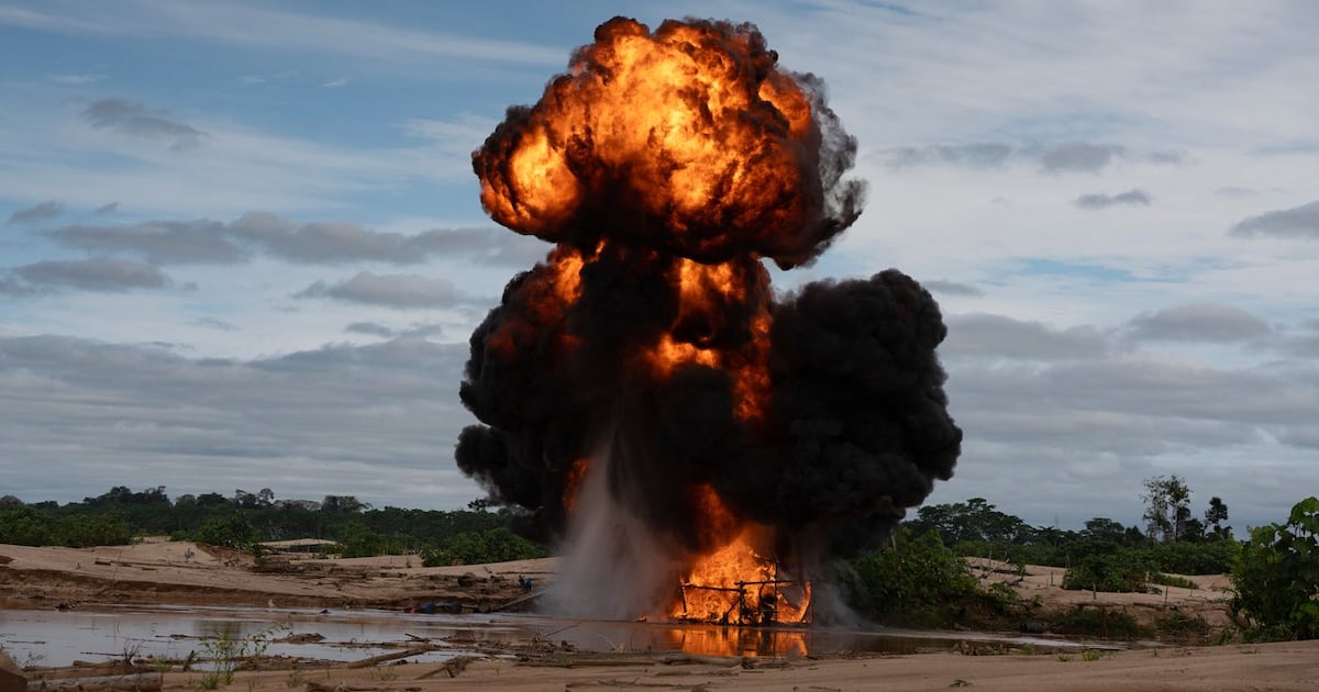 Peru steps up fight against illegal gold mining as activity enters ...