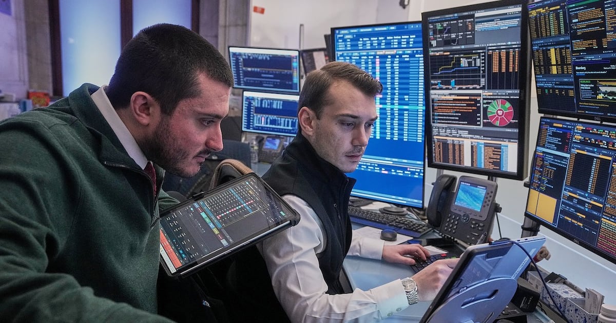 Global trading is mixed as worries about AI-related issues grow