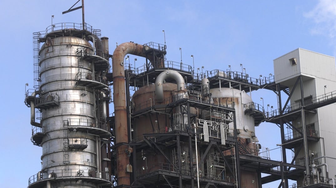 The Saint John refinery is pictured.