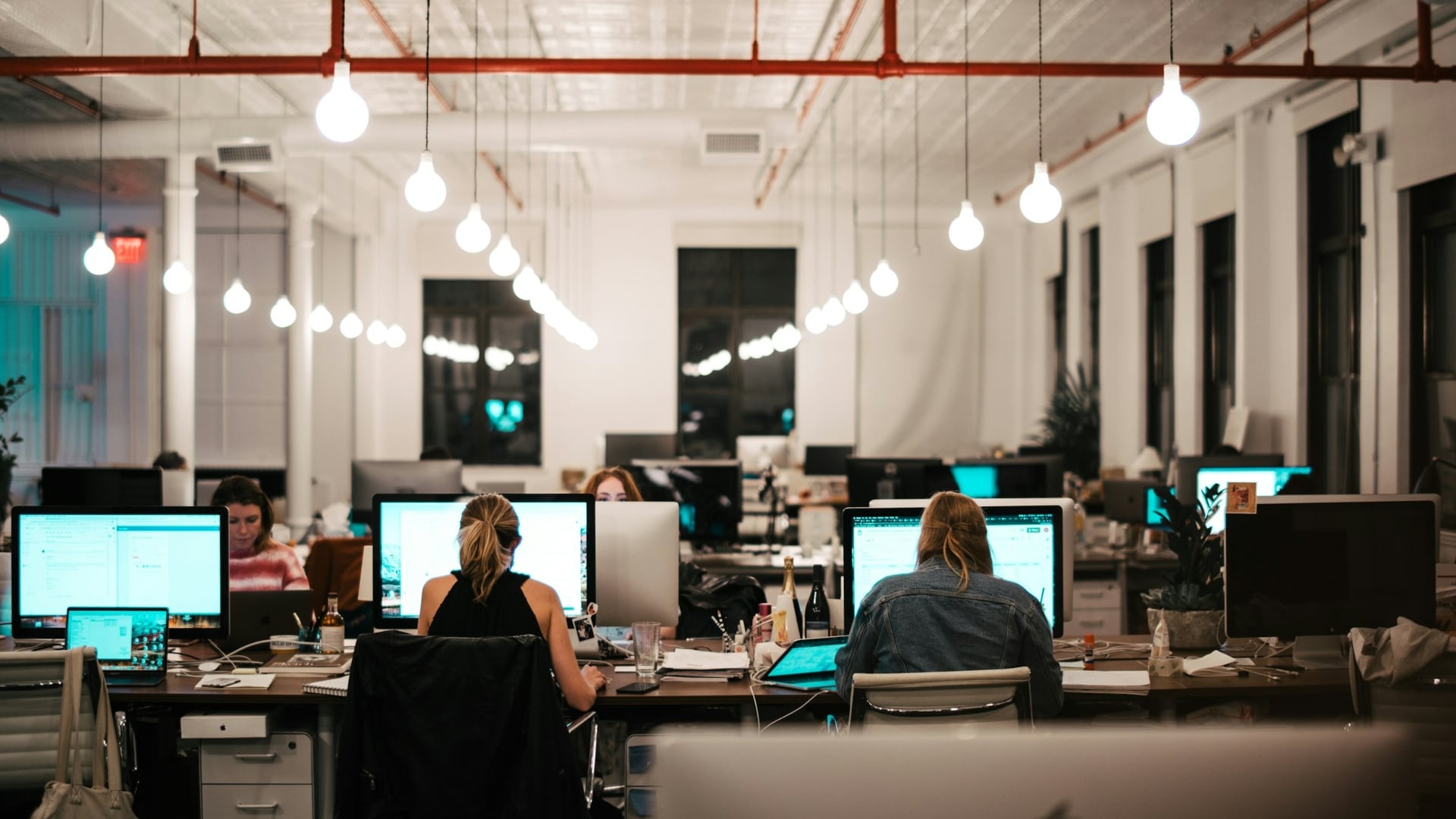 A stock photo of an office. (Unsplash/Israel Andrade)