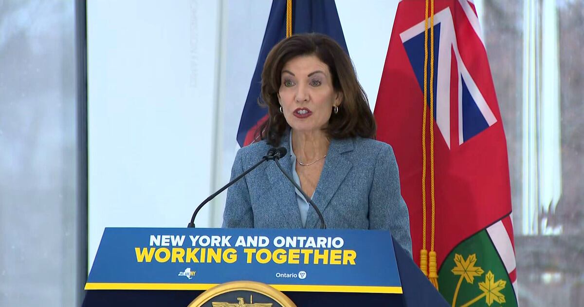 Doug Ford und der Gouverneur von New York unterzeichnen Abkommen über ...