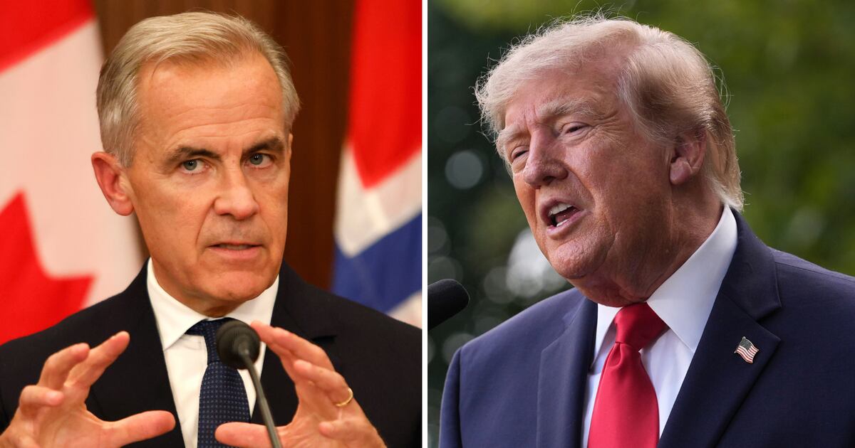 Premierminister Carney und Trump sprechen über Handel, während US-Beamte ...