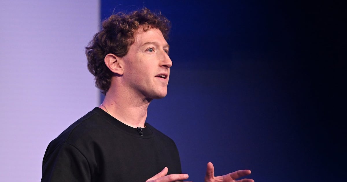 Photo: bnnbloomberg.ca Meta CEO Mark Zuckerberg speaks during the company's Connect developer conference Wednesday, Sept. 17, 2025, in Menlo Park