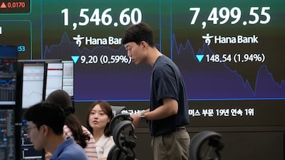 World shares rally after Dow hits a record, as some AI shares bounce back