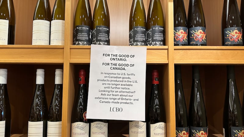 Ontario has spent $8 million so far storing U.S. booze as trade war continues
