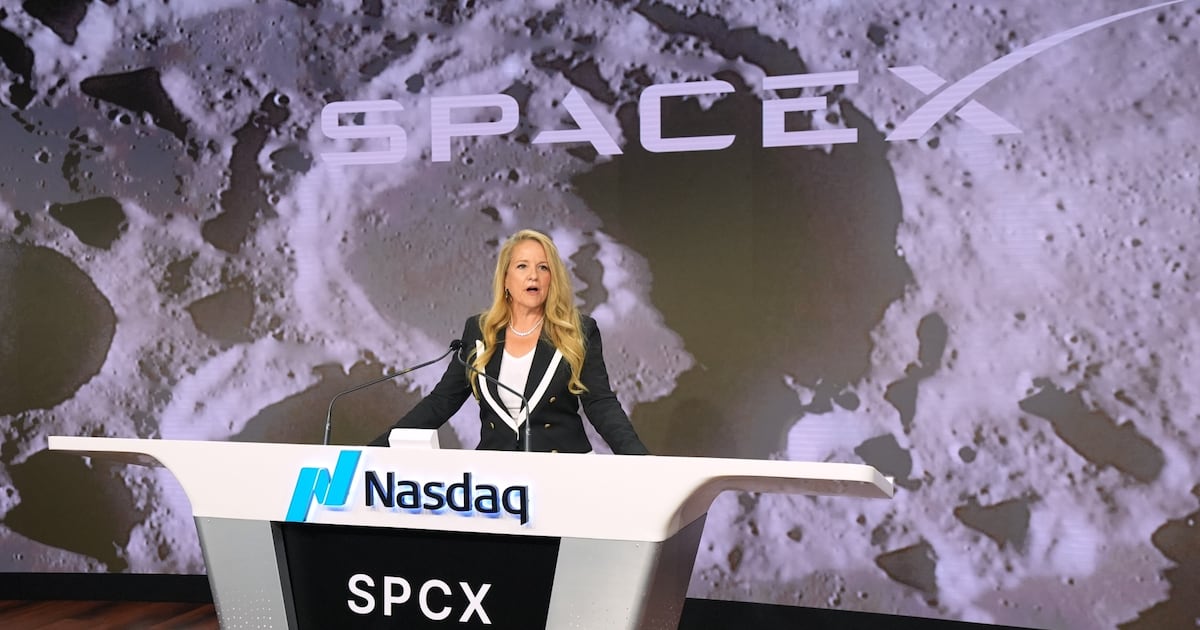 SpaceX shares jump over 30% in first day of trading