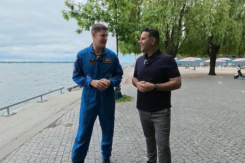 CTV National News: Canadian astronaut Jeremy Hansen talks World Cup and bringing the world together