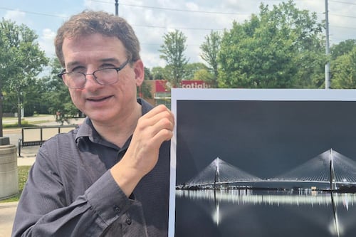 Gordie Howe Bridge before the hustle and bustle