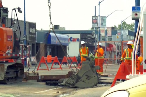 CTV National News: Calgary water main breaks and opens sinkhole, locals say it’s a recurring problem