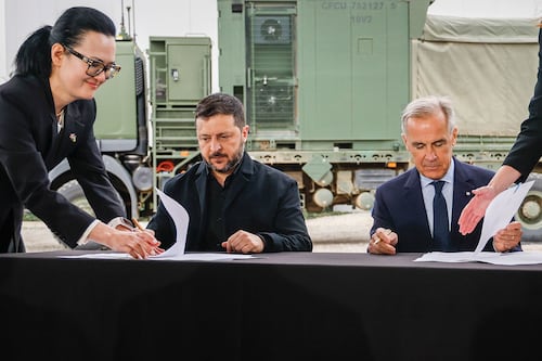 Carney and Zelenskyy sign a joint defence and security deal
