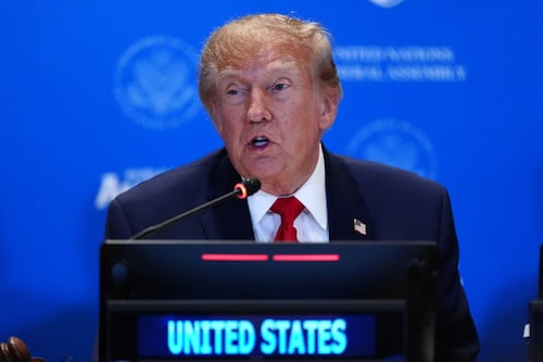 U.S. President Trump issues Iran threat during wide-ranging UN speech
