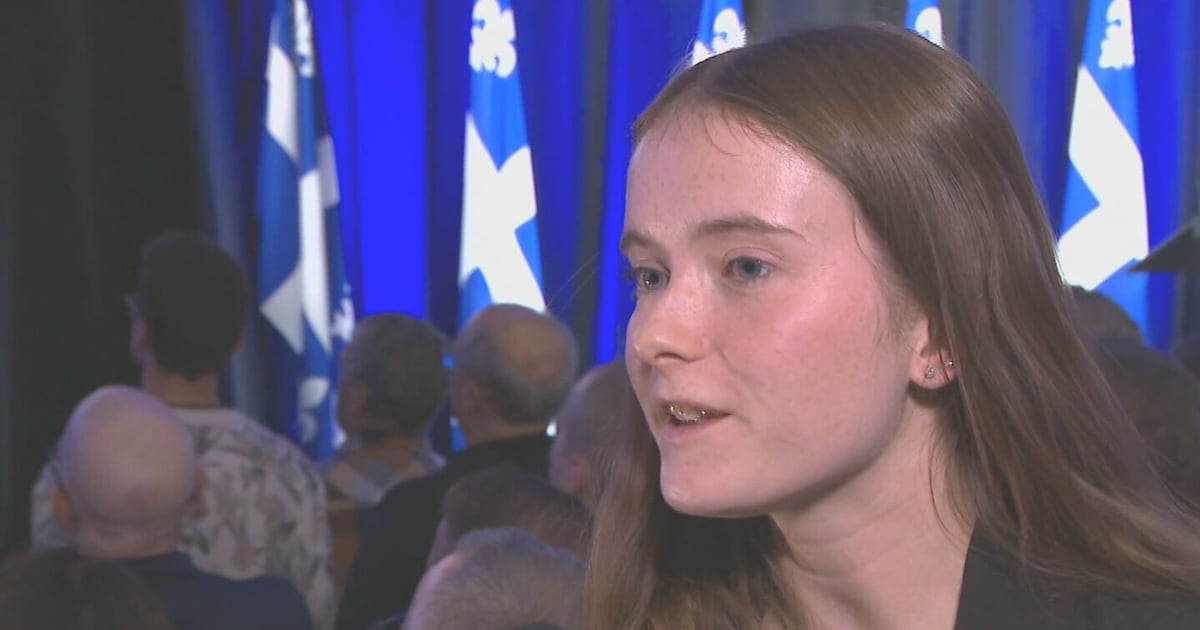 Youngest ever elected Quebec MNA Éloïse Coulombe wins for the ...