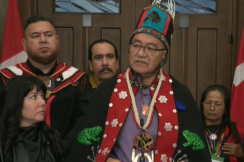West Coast pipeline proposal prompts protest on Parliament Hill from Indigenous leaders