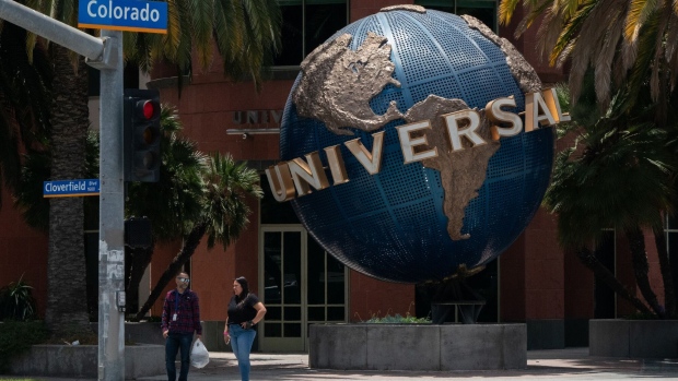 The Universal Music Group headquarters in Santa Monica, California.